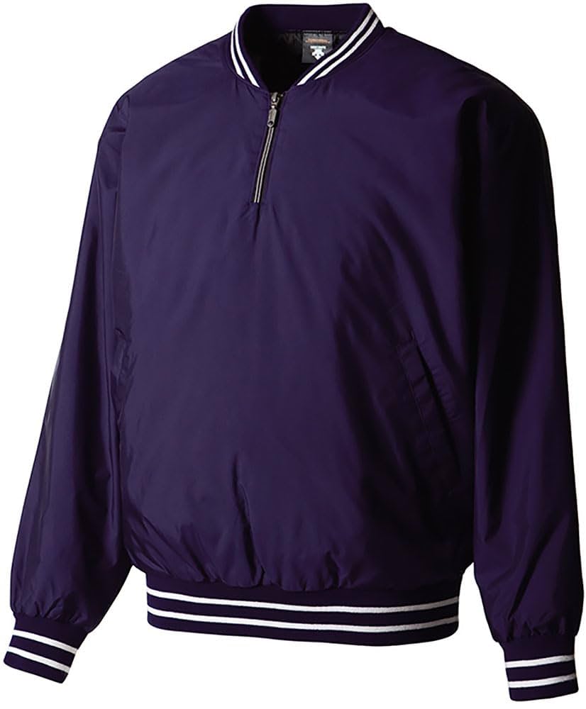 DeNAベイスターズ ハーフジッププルオーバー DESCENTE Amazon.co.jp: [デサント] 野球 ジャンパー ハーフジップ V